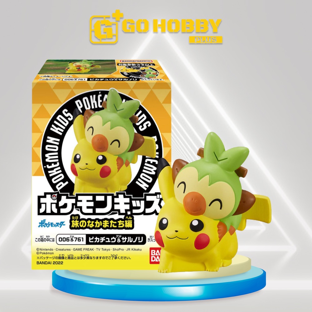 SHOKUGAN | POKÉMON KIDS | TRAVELING FRIENDS EDITION | Đồ chơi mô hình CANDYTOY