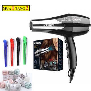 Máy sấy tóc công suất lớn KEMEY cao cấp 2 chiều nóng lạnh salon chuyên dùng TL779