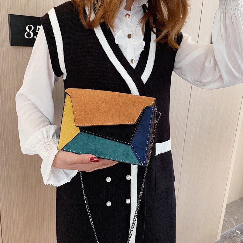 MISCHA Túi Đeo Chéo Vai Bằng Da PU Thời Trang Sành Điệu Bắt Mắt Cho Nữ