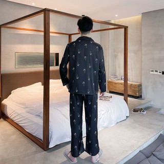 Bộ Đồ Ngủ Vải Lụa Mỏng Thiết Kế Mới Quyến Rũ Cho Cặp Đôi