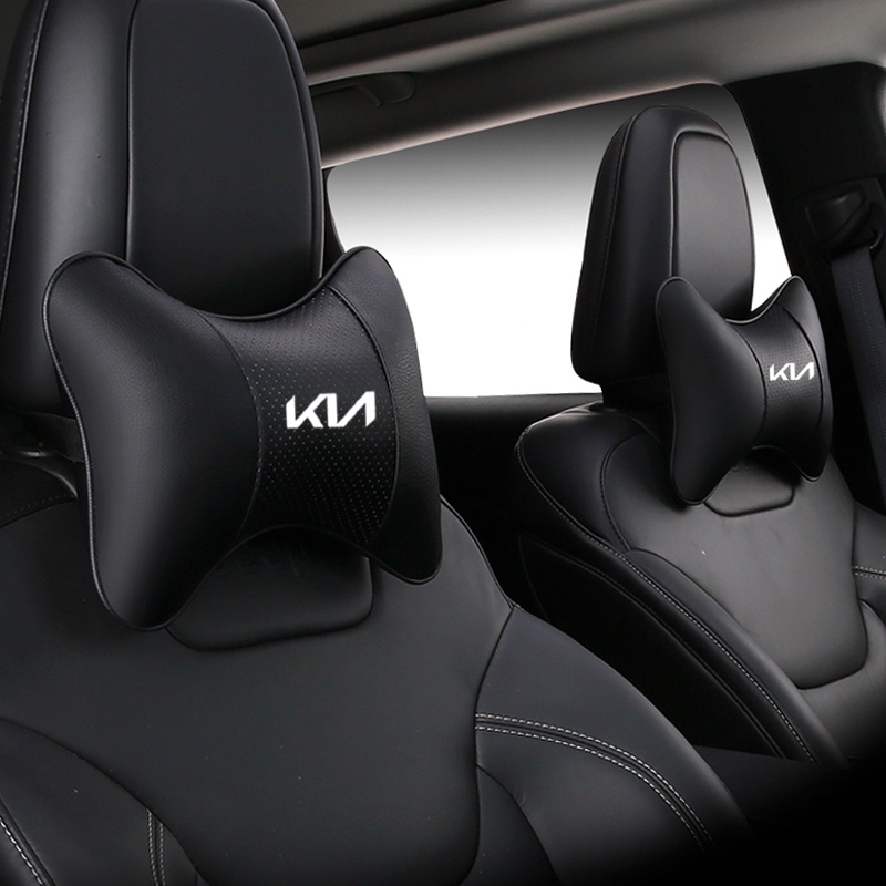 Gối Tựa Đầu Bằng Da Thoáng Khí Cho Kia Rio 2 3 4 X Line Kombi Sedan K2 K3 K4 K5 KX1 KX3 KX5
