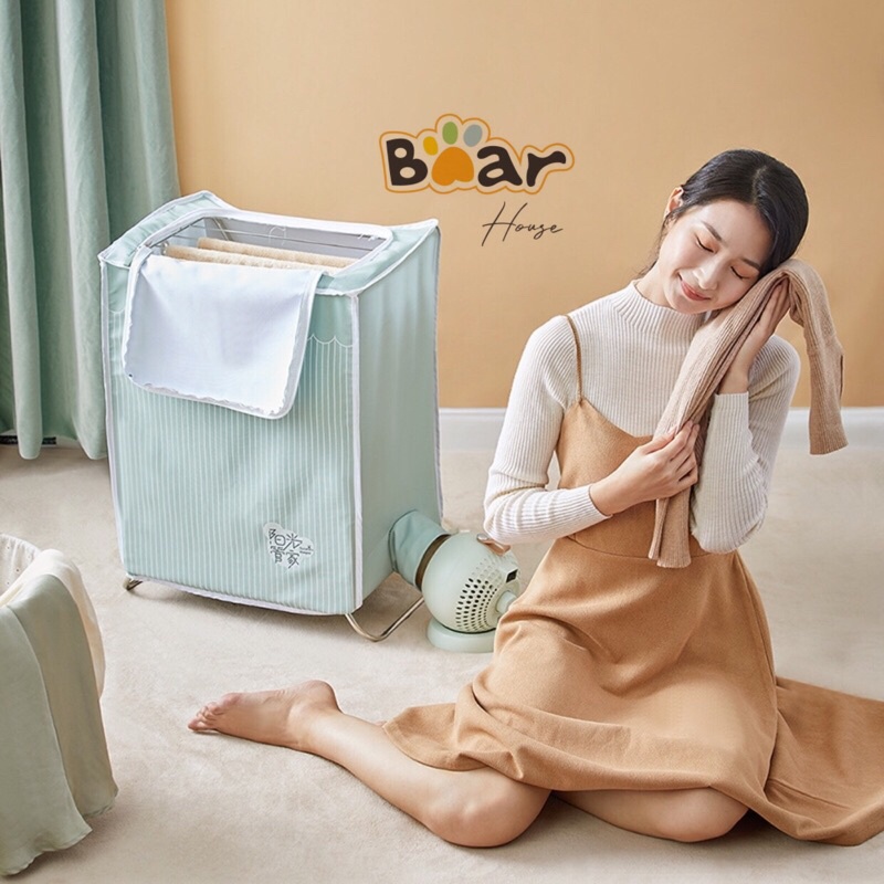 TỦ SẤY QUẦN ÁO BEAR B08M1 GẤP GỌN 75L