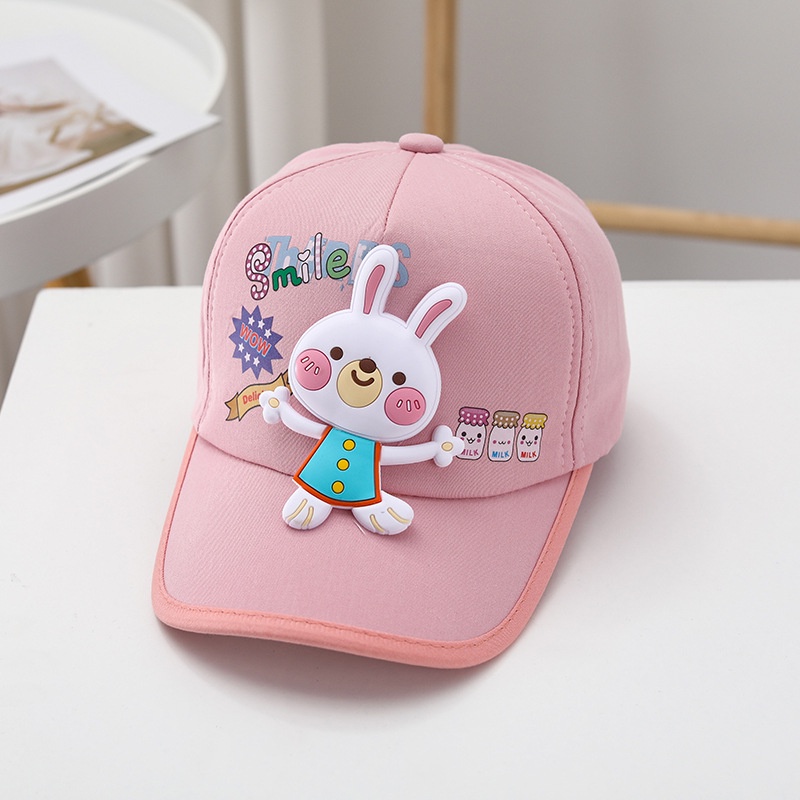Mũ Lưỡi Trai Chống Nắng Họa Tiết Thỏ / Vịt Siêu Dễ Thương Thời Trang 2023 Cho Bé