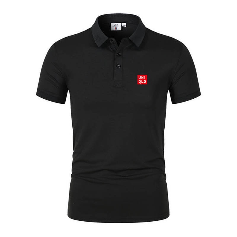 Áo Thun polo uniqlo Tay Ngắn Phong Cách Doanh Nhân Thời Trang Mùa Hè Mới 2023 Kích Thước m-4xl 0535
