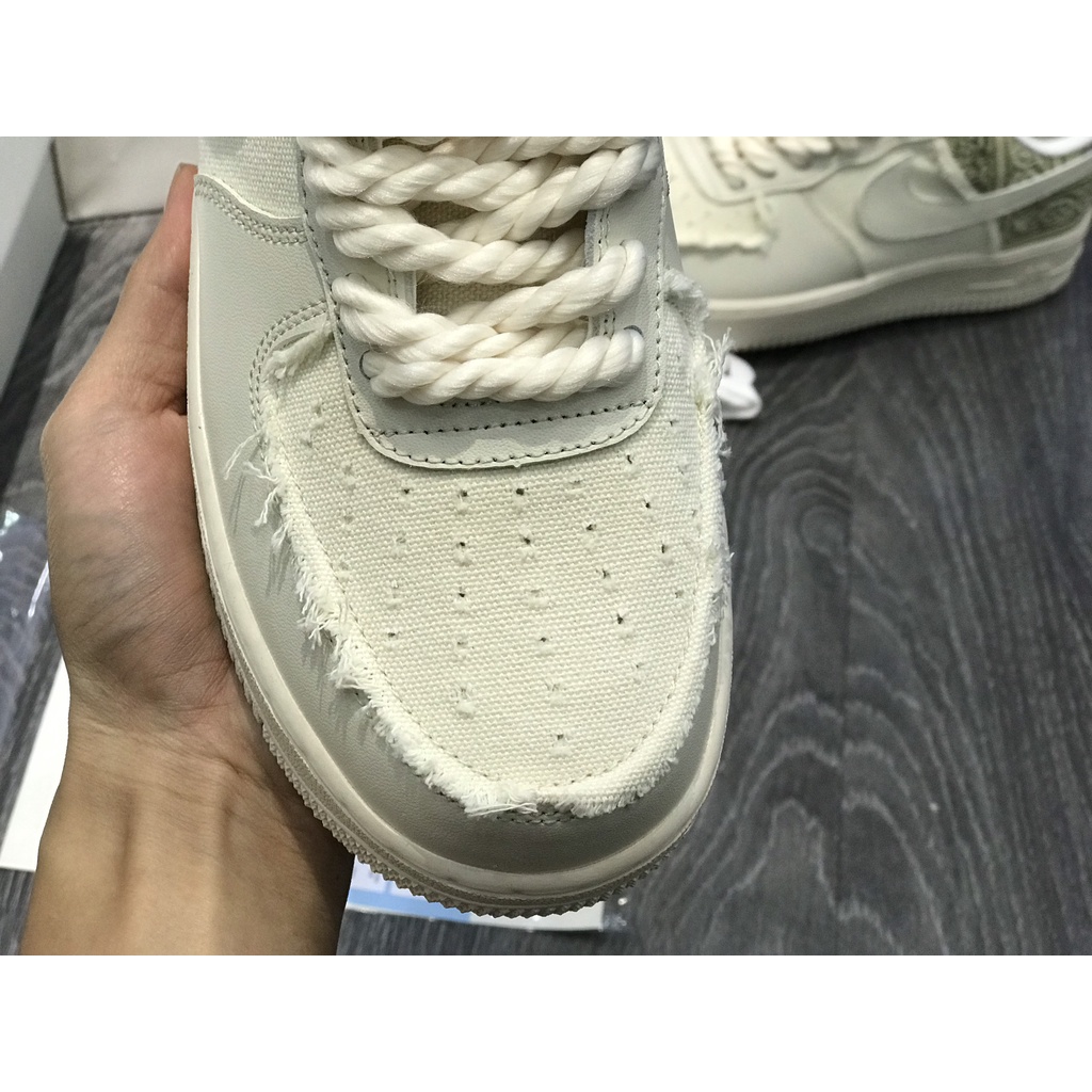 Siêu Phẩm Giày Thể Thao Sneaker A/F1 Big Bag Dây Thừng 2022 Siêu Hot Cao Cấp Ảnh Thật + freeship + Tặng Tất