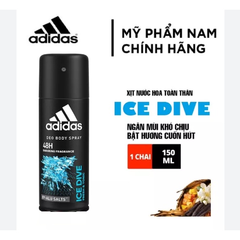 Xịt khử mùi toàn thân Adidas Neo Body Spray 150ml