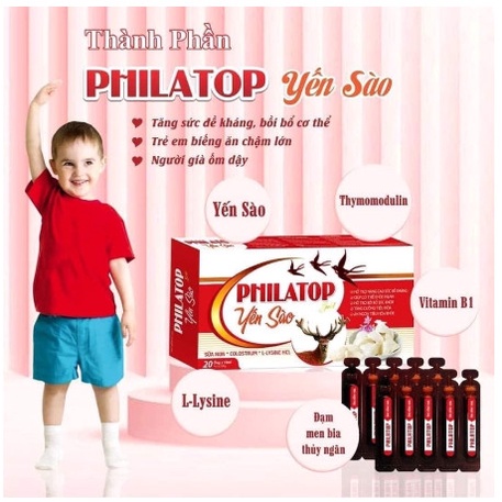 Philatop Yến Sào cho bé