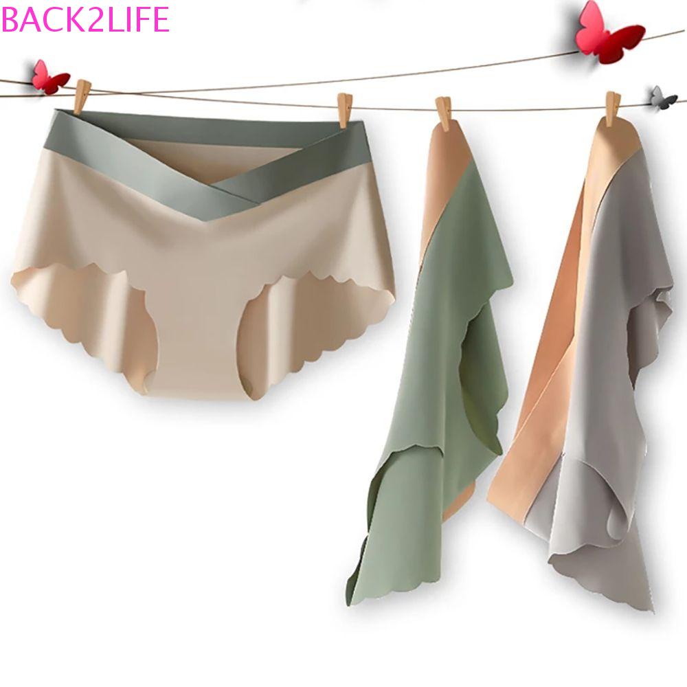 Quần Lót Lụa Lạnh Thoáng Khí Thoải Mái Có Size Lớn Cho Nữ 2life