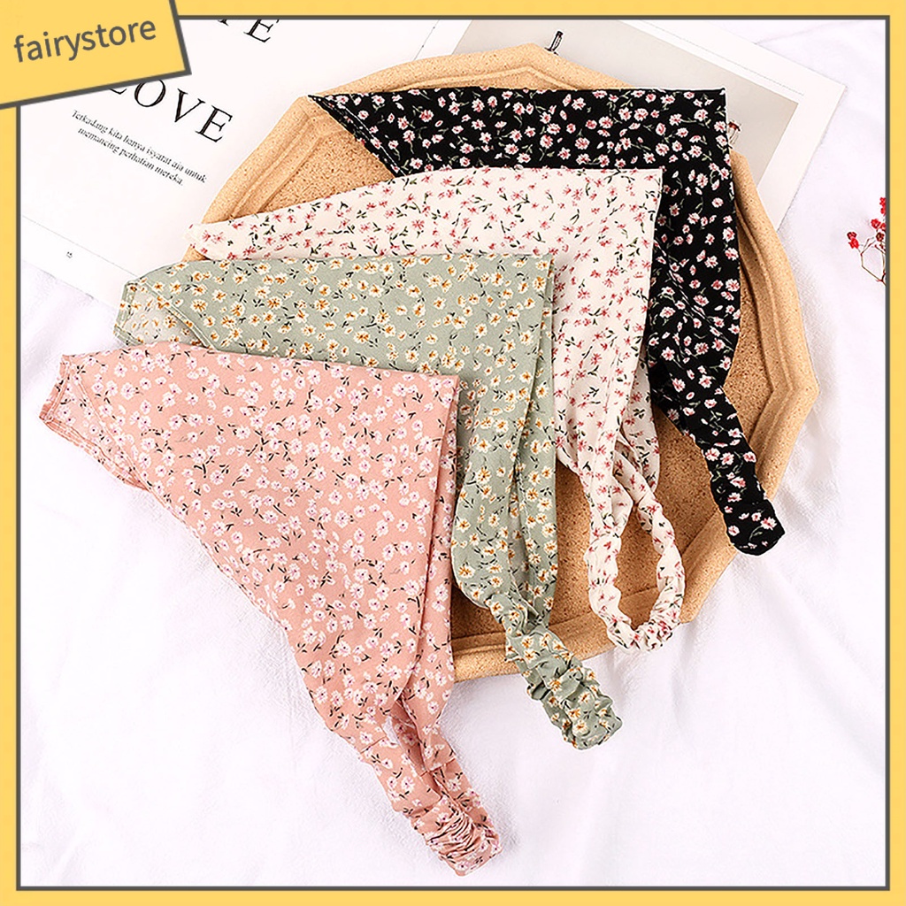 Khăn Quàng Cổ Polyester Bản Rộng In Họa Tiết Hoa Phong Cách Dành Cho Nữ [Fairy1] [Fairy1]