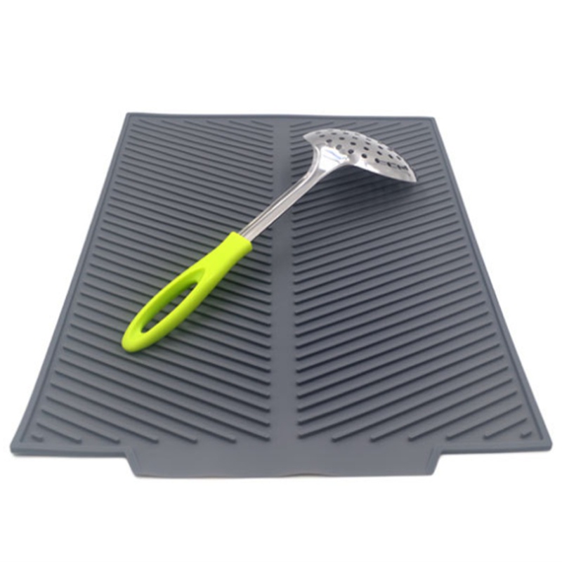 Khay Silicone Phơi Khô Chén Dĩa Ráo Nước Tiện Dụng