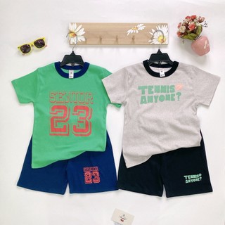 Set 2 bộ hè, bộ cộc tay cho bé trai, bé gái size đại