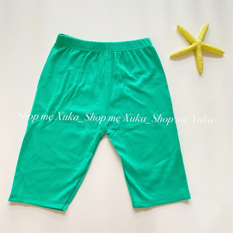 Quần legging lửng len tăm bé gái
