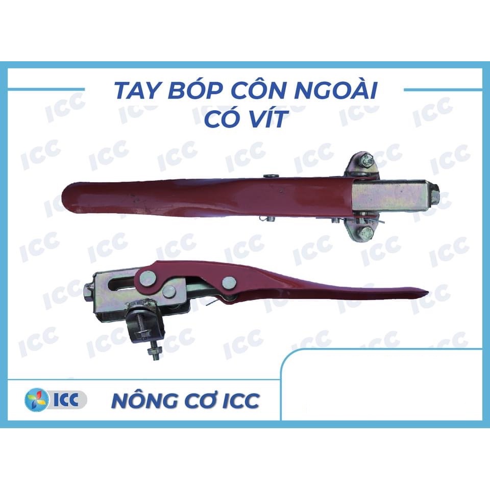 Tay bóp côn ngoài có vít cho máy cày xới mini