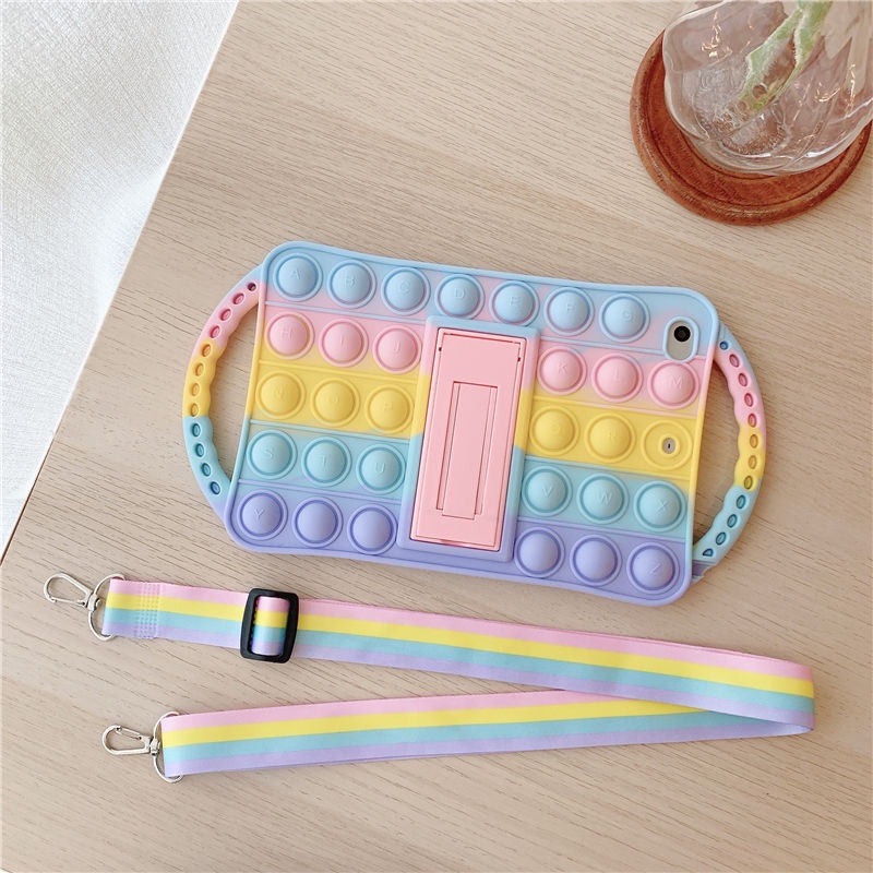 Ốp Máy Tính Bảng Silicone Trẻ Em P619 T530 Cho Samsung Tab S6 Lite / Tab A8 10.5 &quot;/ Tab A 8.0 2019 / Tab A7 Lite 8.7&quot; 10.4 &quot;P610 P613 T295 T515 T500 T505