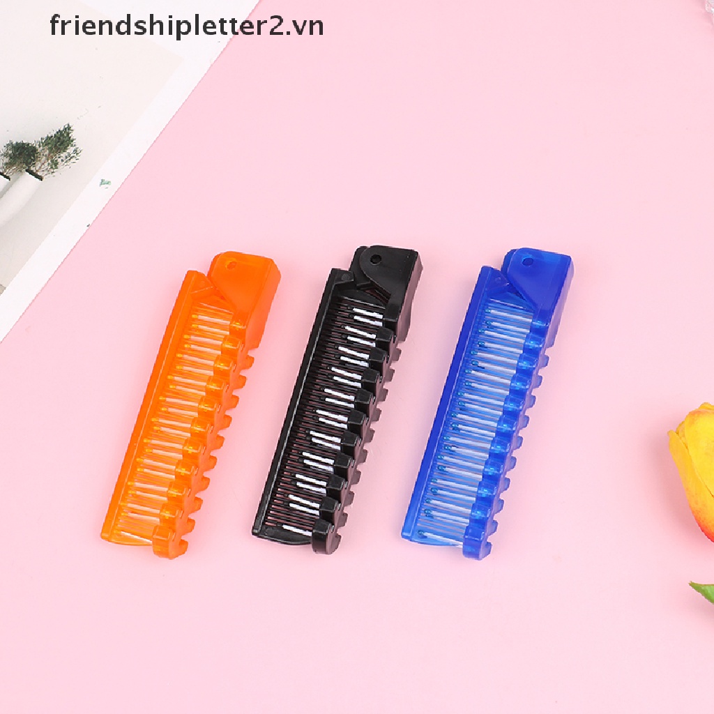 Lược Nhựa Chống Tĩnh Điện Có Thể Gấp Gọn Tiện Lợi