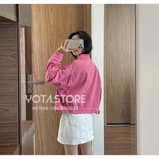 Áo khoác jeans dáng lửng - KB21