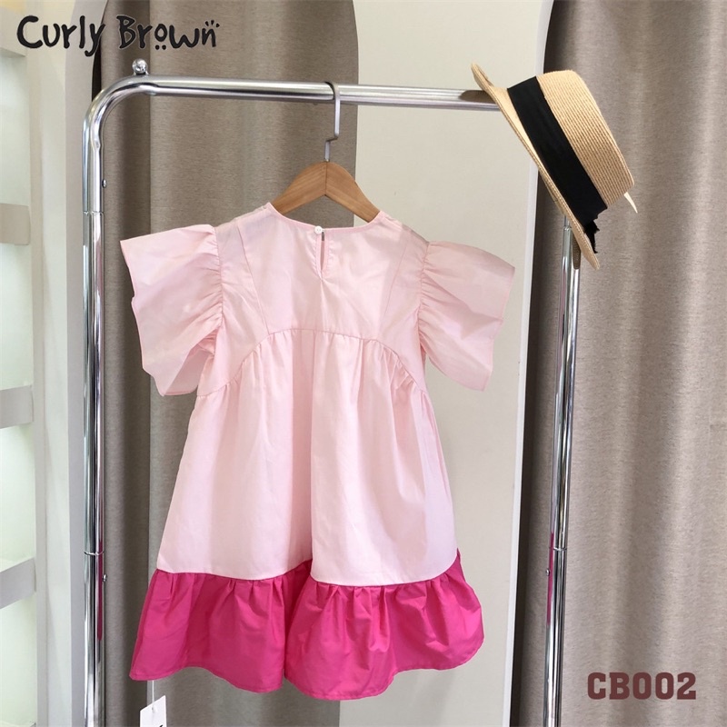 Váy phối màu Curly Brown size 90-160