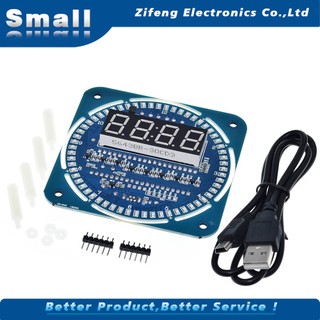 Mô Đun Đồng Hồ Điện Tử Ds1302 Có Đèn Led 51 Scm