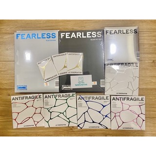 Bộ tranh ảnh Album Fearless - Le Sserafim