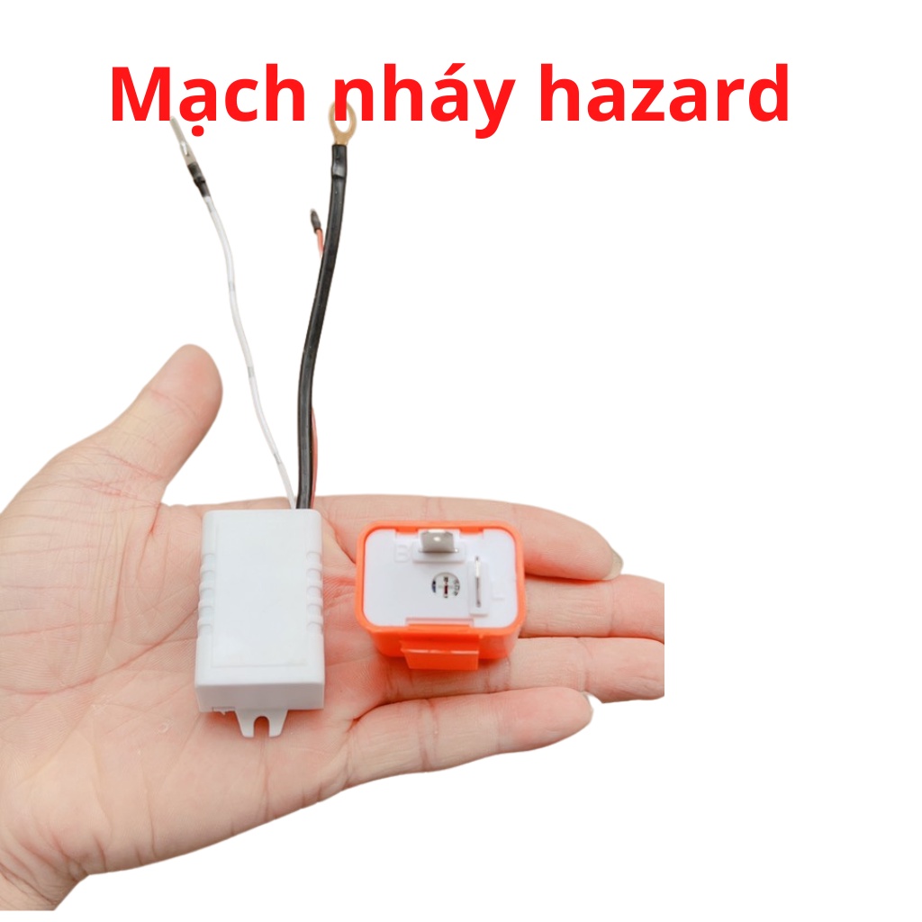 Mạch nháy hazard đa năng lắp cho nhiều dòng xe như wave, exciter, winner, sirius ... bảo hành 1 năm