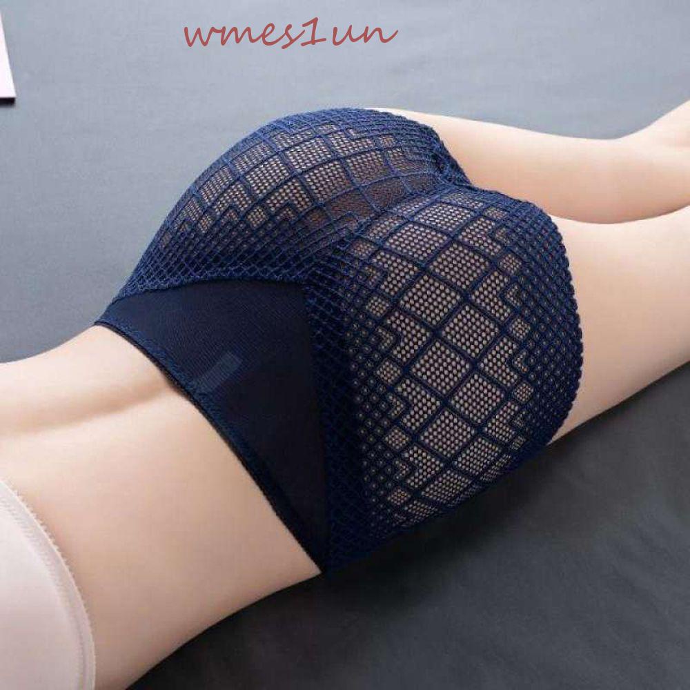 Quần Lót Cotton Lưng Cao Không Lộ Viền May Cỡ Lớn WMES15H Thời Trang Cho Nữ