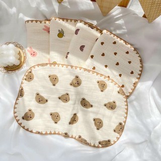 Gối xô nhăn 10 lớp cho bé sơ sinh 25*40cm