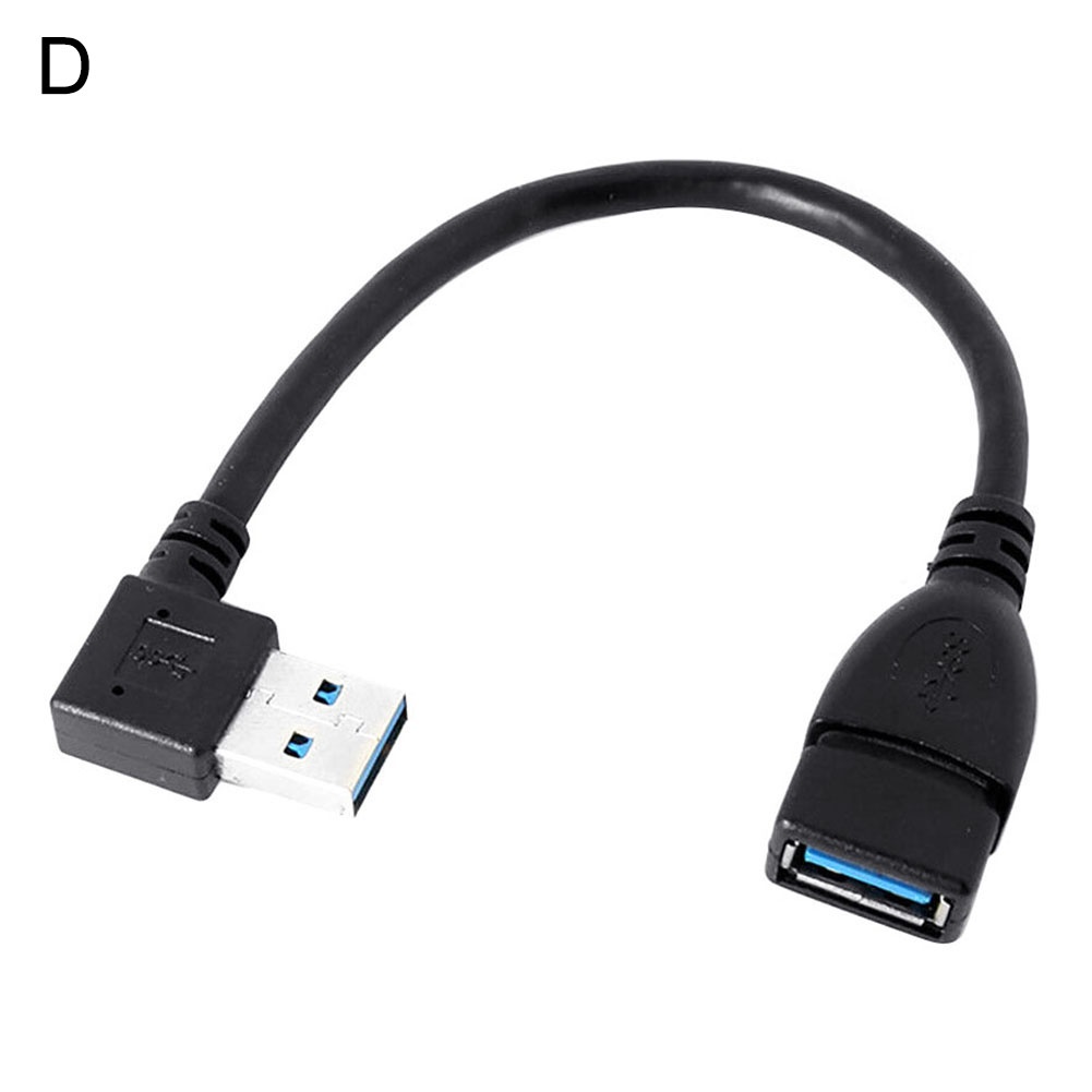 Cáp chuyển đổi USB 3.0 Type A LENOVO đầu cắm sang cổng cắm 90 độ chuyên dụng