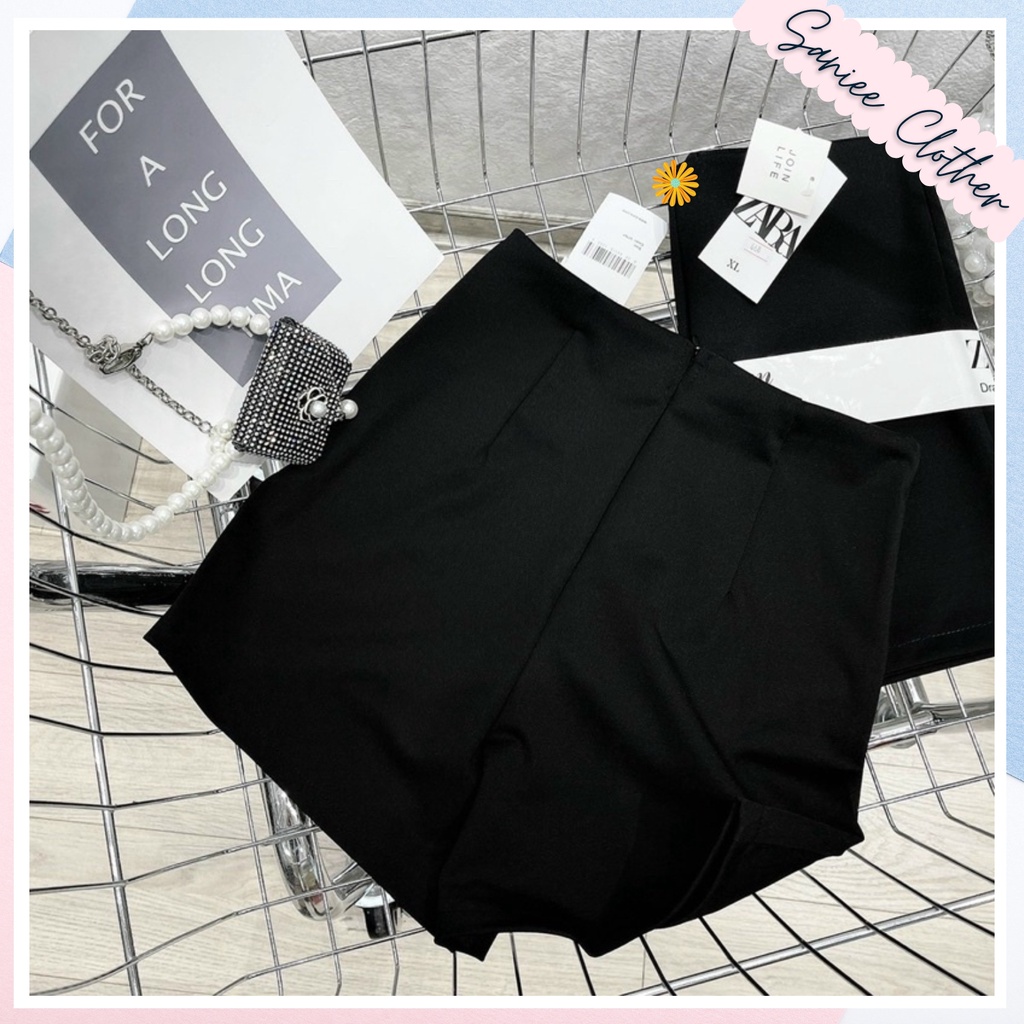 Quần short đùi nữ dance cạp cao lưng cao chất umi co dãn 4 chiều tôn dáng cho nữ SanieeClothes