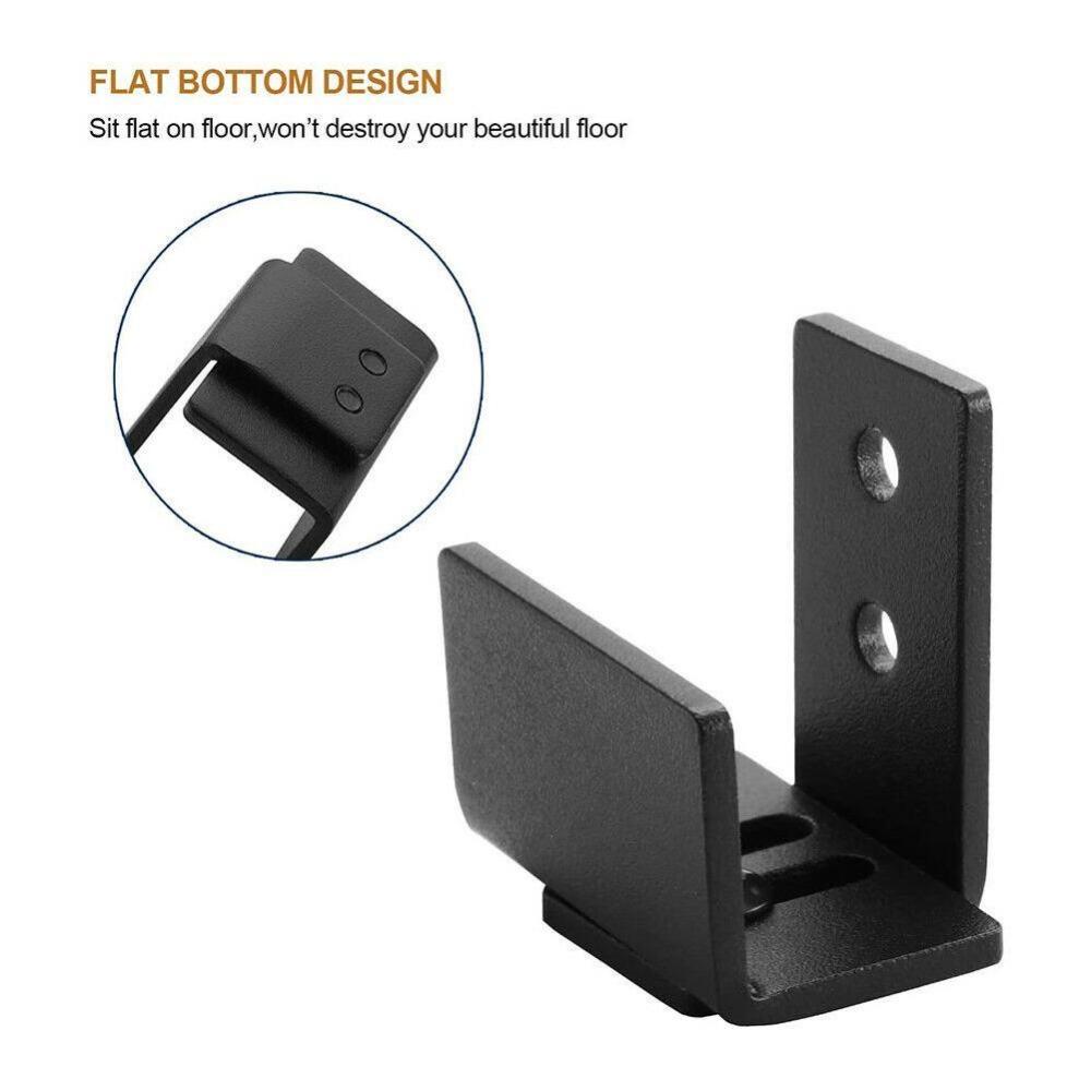 BARRY Bộ Vít Trượt Gắn Tường / Sàn Nhà Bằng Thép Chuyên Dụng Cho Quán Barn