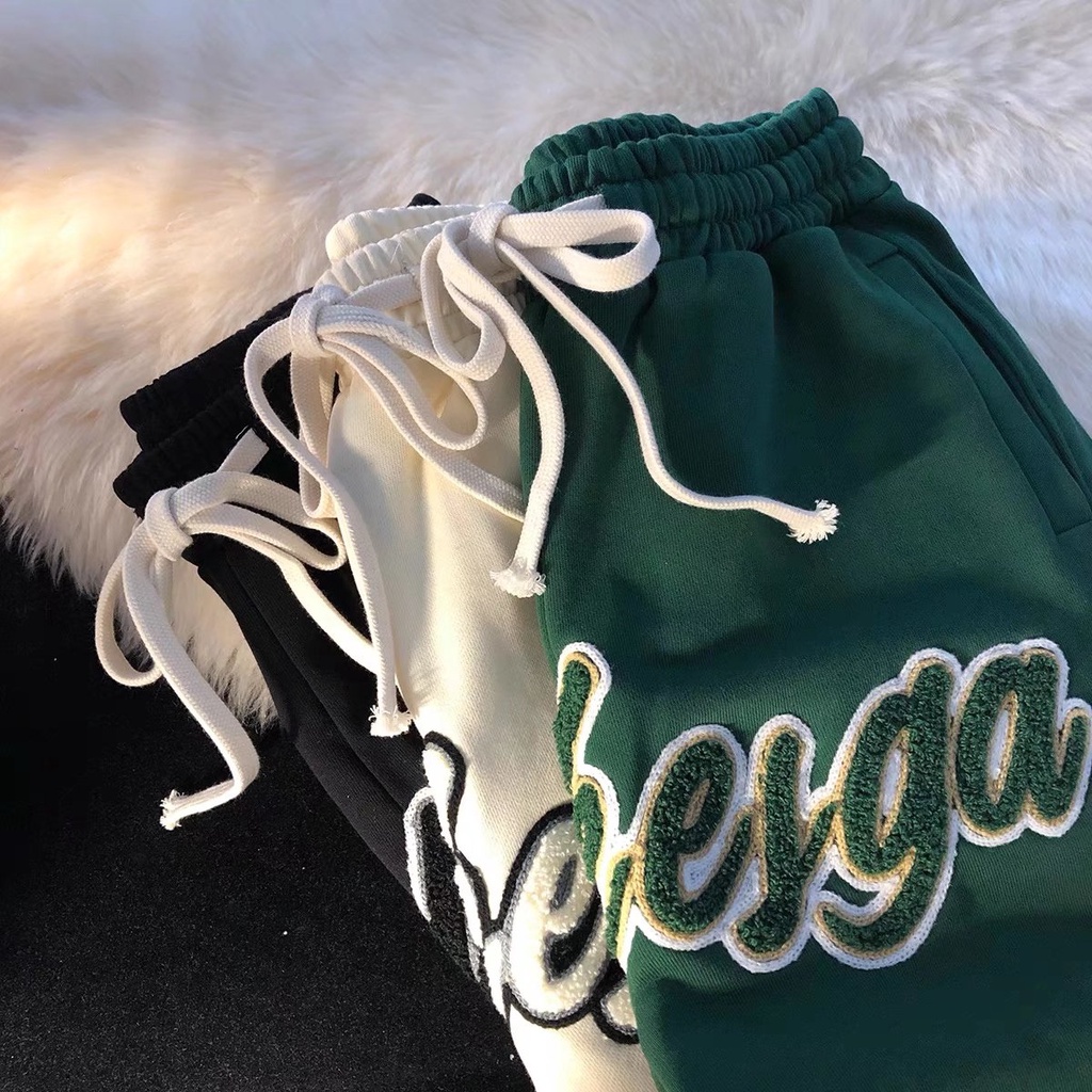 Quần Short Thêu Họa Tiết Phong Cách Hip hop Thời Trang Mùa Hè Cho Nam