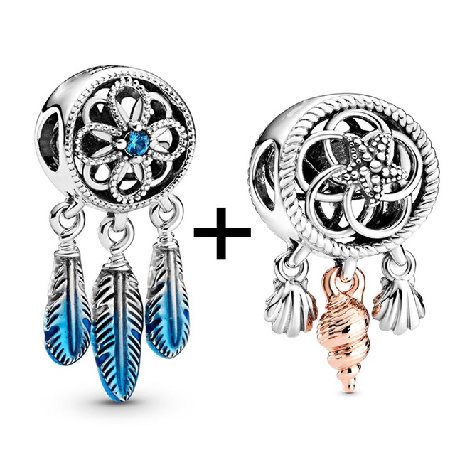 Vòng Tay Mặt Dreamcatcher Phối Lông Vũ Thời Trang Cho Nữ