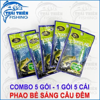 Combo 5 gói phao đèn câu đêm bẻ sáng loại lớn