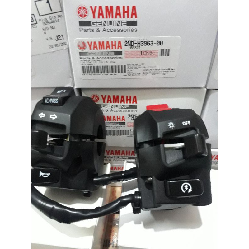 {sg} A bộ cùm công tắc trái phải Exciter 150 đời 2019 Yamaha chinh hãng