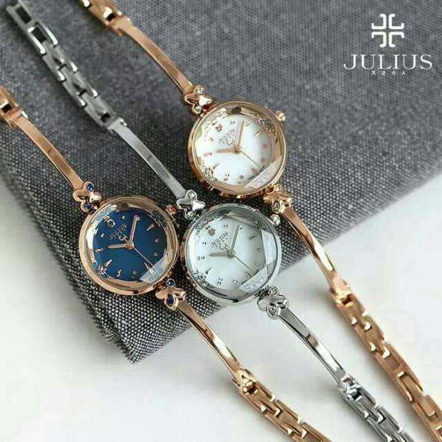 Đồng hồ nữ JULIUS JA-878 dây thép