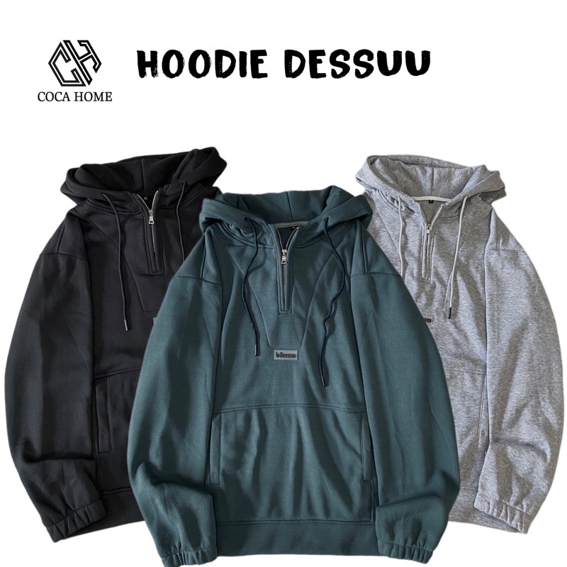 [Mã FATP17 giảm 50K đơn 200K] ÁO HOODIE DESUU NAM NỮ 2 MÀU ẢNH THẬT