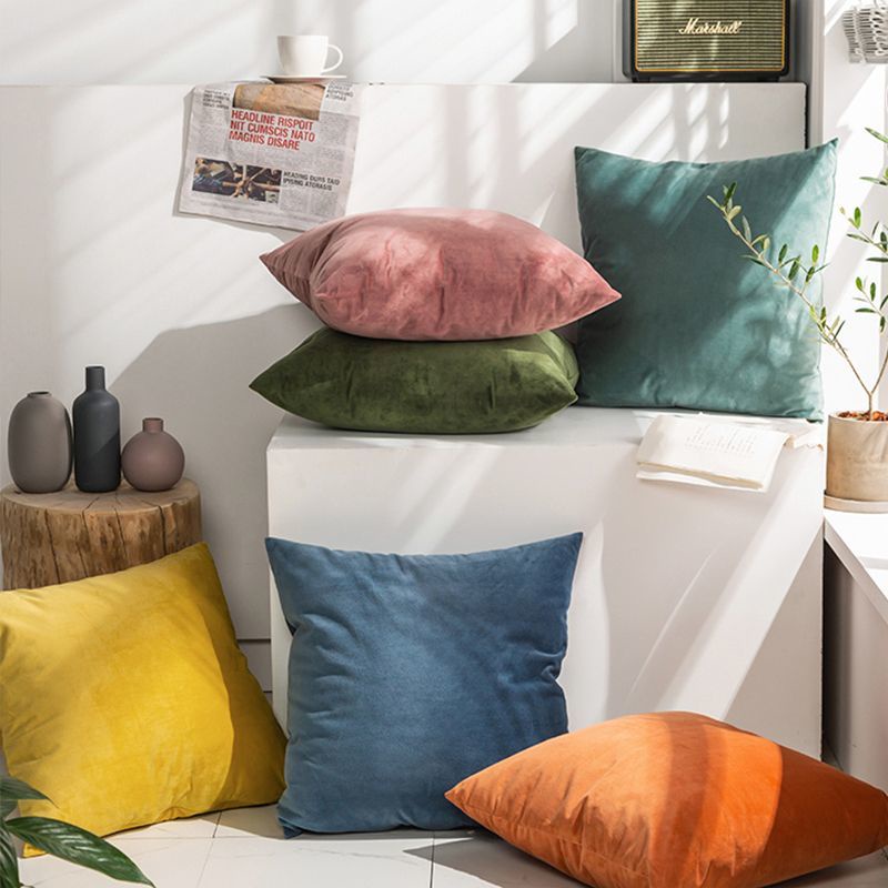 Vỏ Gối Tựa Lưng Hình Vuông Hai Mặt Đa Năng Kích Thước 40x40 45x45 50x50