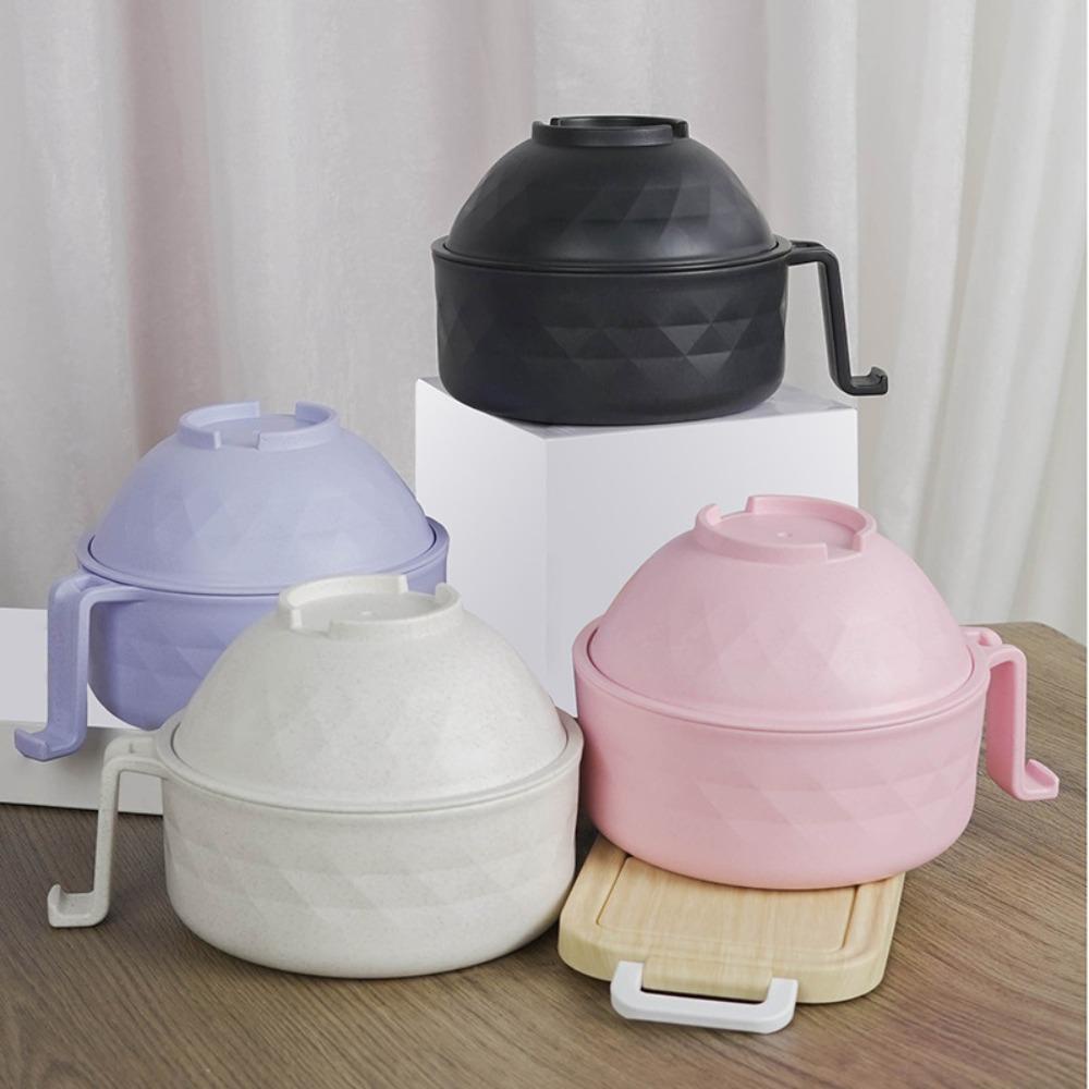 Bộ Bát Ramen Nhanh Chóng Kèm Đũa Dành Cho Học Sinh