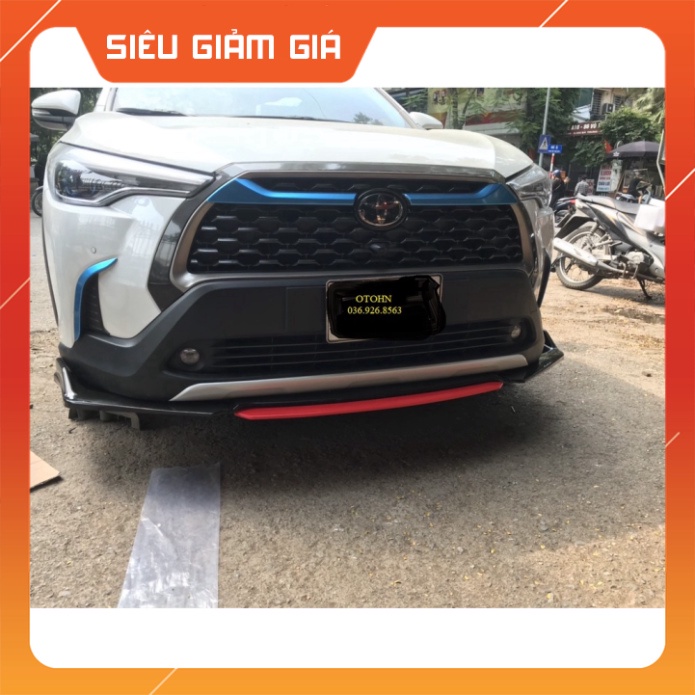 SIÊU HÓT Lip trước sau, cản trước sau, lip trước, lip sau, ốp cản trước sau xe TOYOTA CROSS