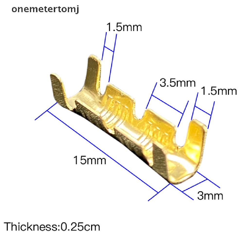 50 / 100 / 200 Miếng Chèn Kết Nối Lạnh Hình Chữ U 453 0.3-1.5mm2
