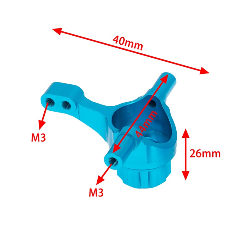 Phụ Kiện Kim Loại Gắn Bộ Phận Lái Trước / Sau Cho Xe Hơi Điều Khiển Từ Xa Tamiya TT02 TT-02 1 / 10