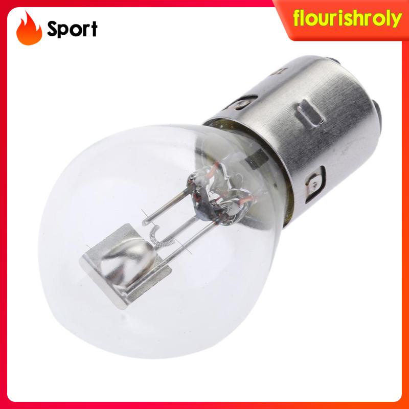 Bóng Đèn Pha Halogen BA20D S2 35W 12V Ánh Sáng Trắng Dành Cho Xe Hơi Xe Máy