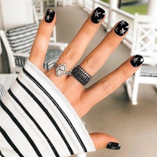 Miếng Dán Trang Trí Móng Tay 3D Lấp Lánh DIY