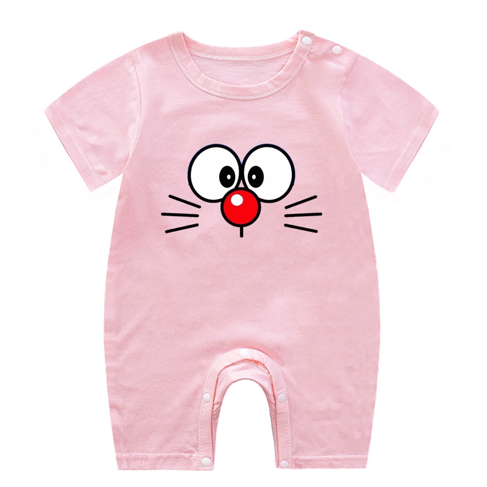 Doraemon Áo Liền Quần In Hình Doremon Đáng Yêu Cho Bé