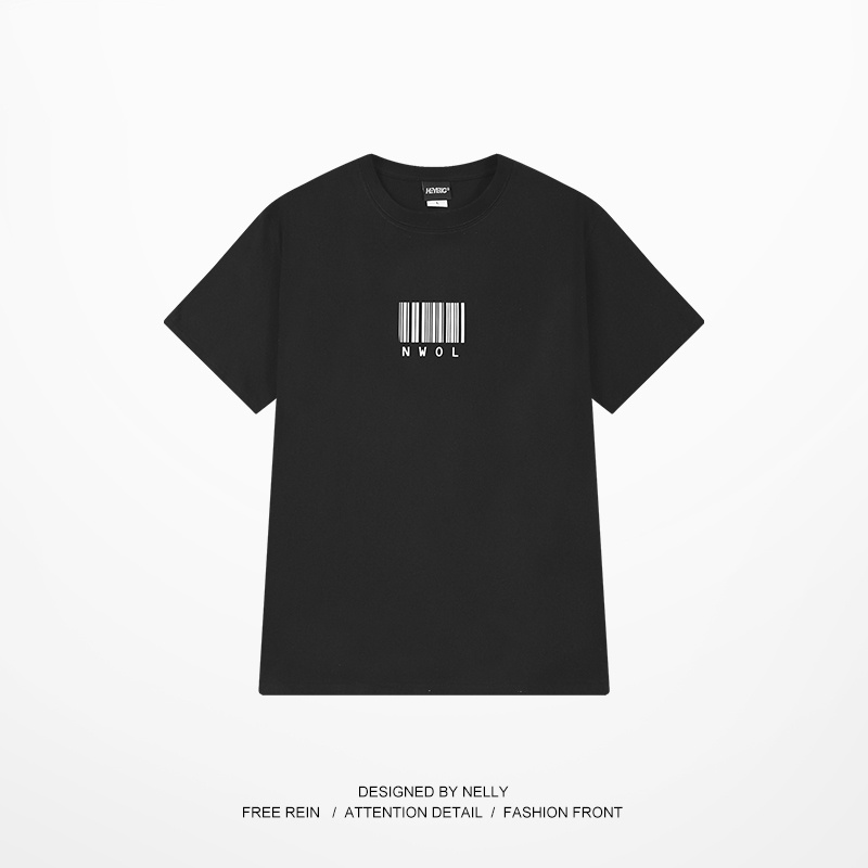 Áo thun Nelly ngắn tay in hình "NWOL" áo phông