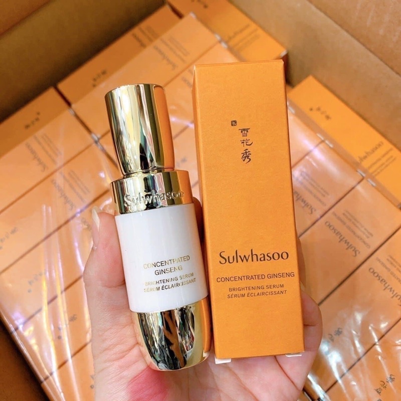 [8ml Fullbox] Tinh chất dưỡng trắng da Sulwhasoo Concentrated Ginseng Brightening Serum