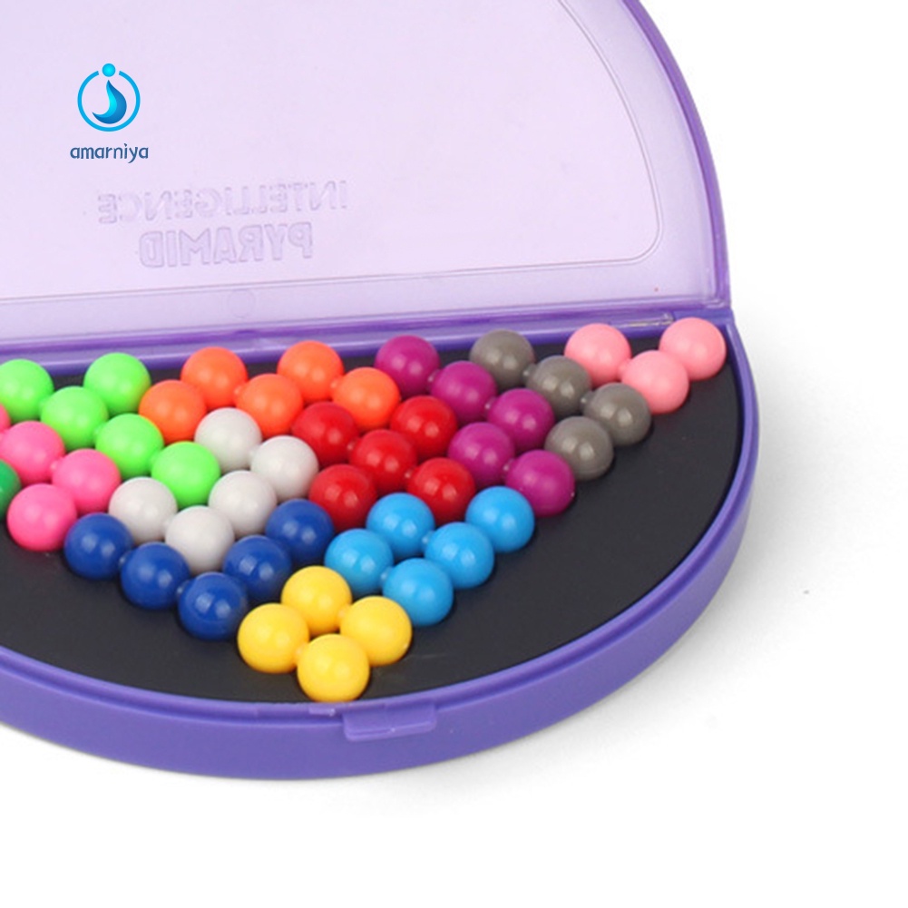 Bộ Đồ Chơi Hạt Kim Tự Tháp Luyện Tư Duy IQ Dành Cho Trẻ Em Và Người Lớn