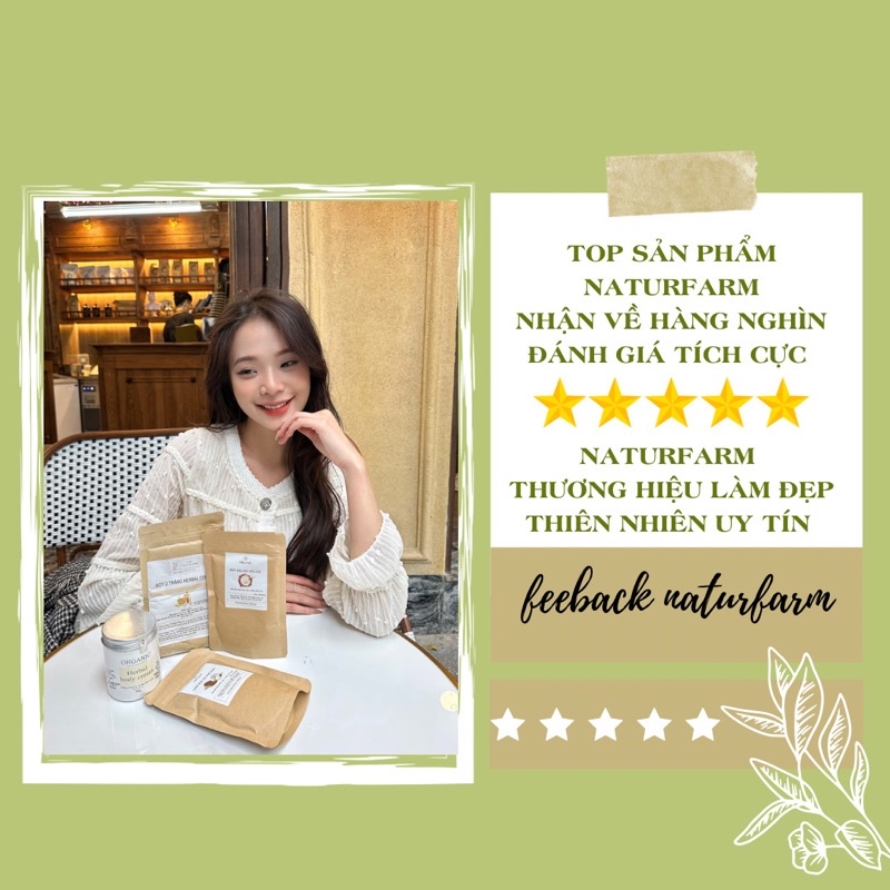 Mặt nạ dẻo Naturfarm - Mask dẻo Spa chính hãng đủ loại thiên nhiên