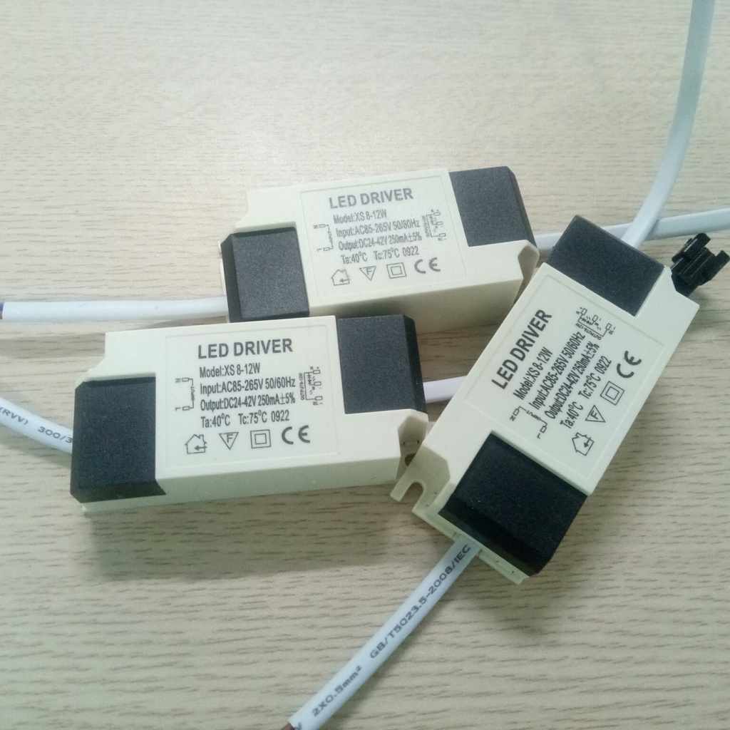 Nguồn đèn Led âm trần 3 màu - 7w và 9w - nguồn đèn 3 chân