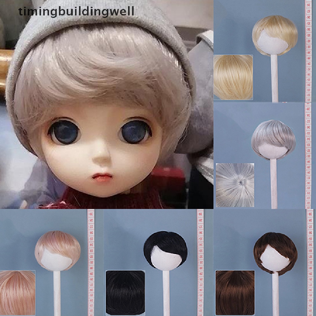 Tóc Giả Ngắn Cho Búp Bê 1 / 6 16.5-17.5CM