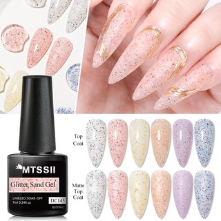 MTSSII Long Lanh Biển Cát Móng Tay Gel Nắng Mây Màu Gel Sơn Móng Tay Làm Móng Ngâm Tắt UV Gel 7ML